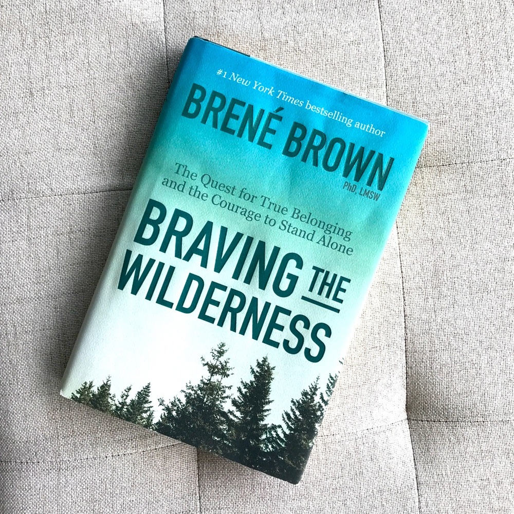 SOLD Hardcover Brené Brown Braving the Wilderness - Picture 1 of 4